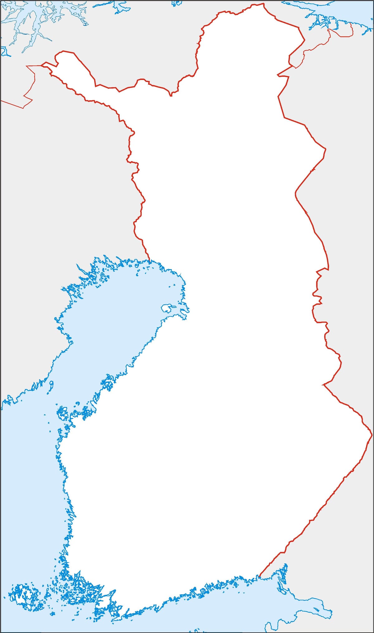 boş kart Finlandiya