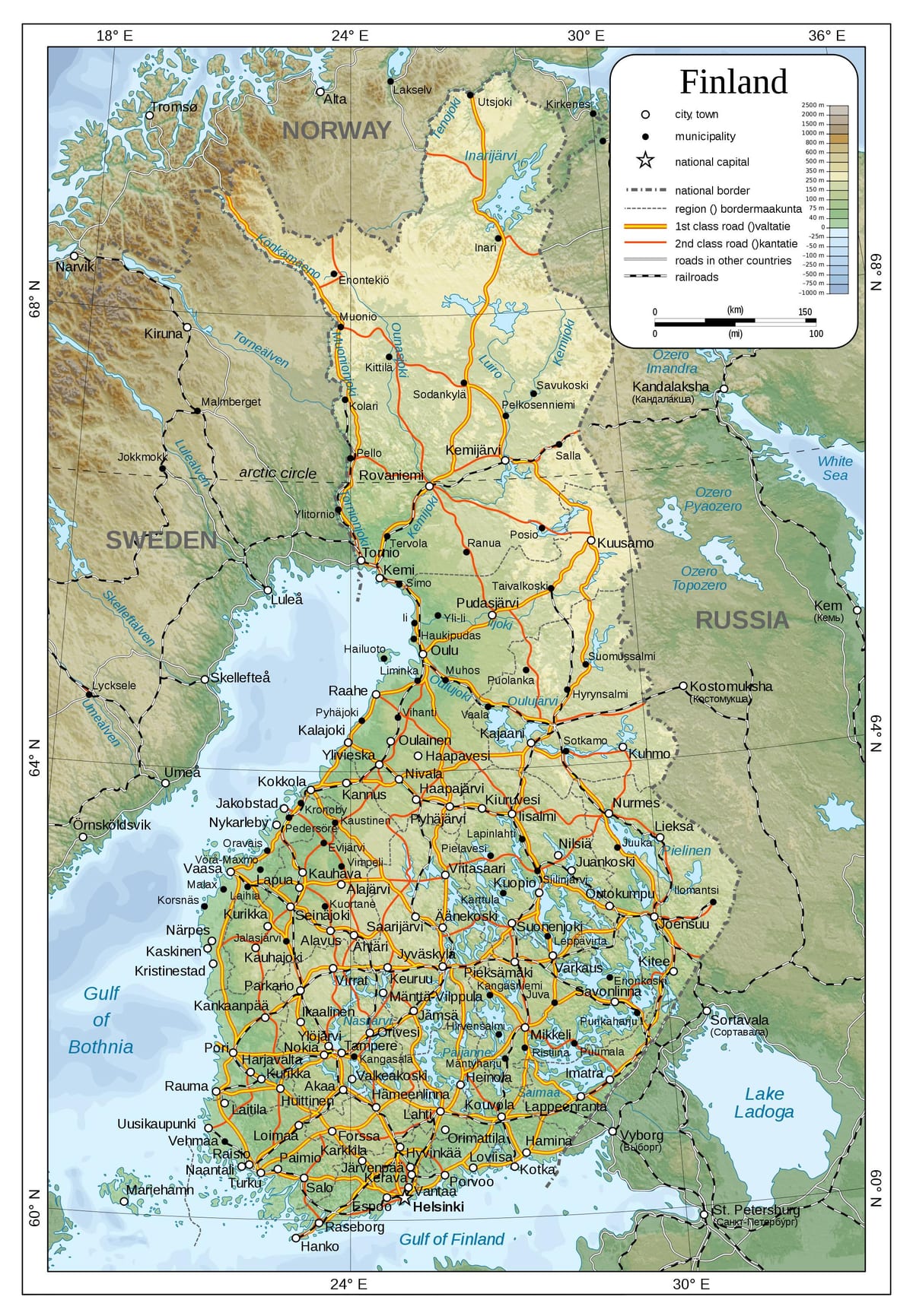Kart Finlandiya