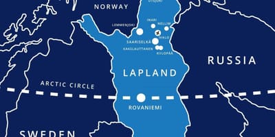 Xəritə саариселки, Finlandiya