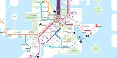 Kart Finlandiya metro