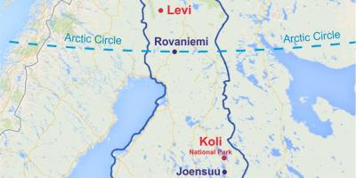 Finlandiya Levi xəritəsi