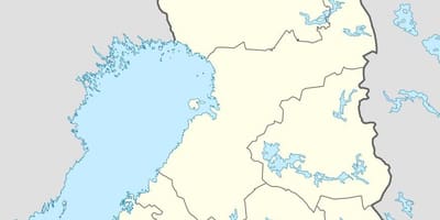 Finlandiya yer xəritəsi 